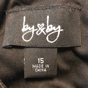 Two piece black and white prom dress